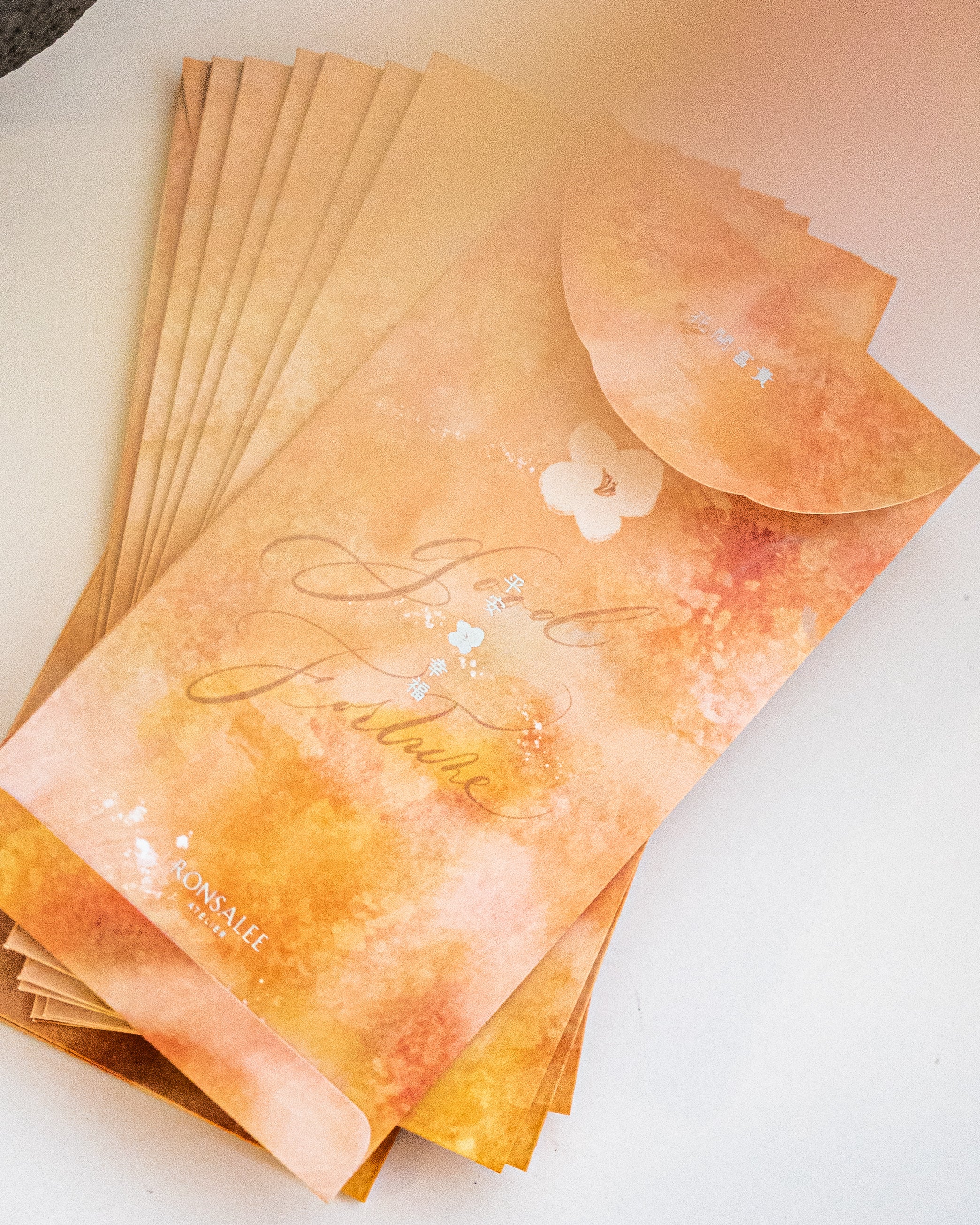 LAISEE  •  “Good Fortune” Calligraphy Lai See Packets