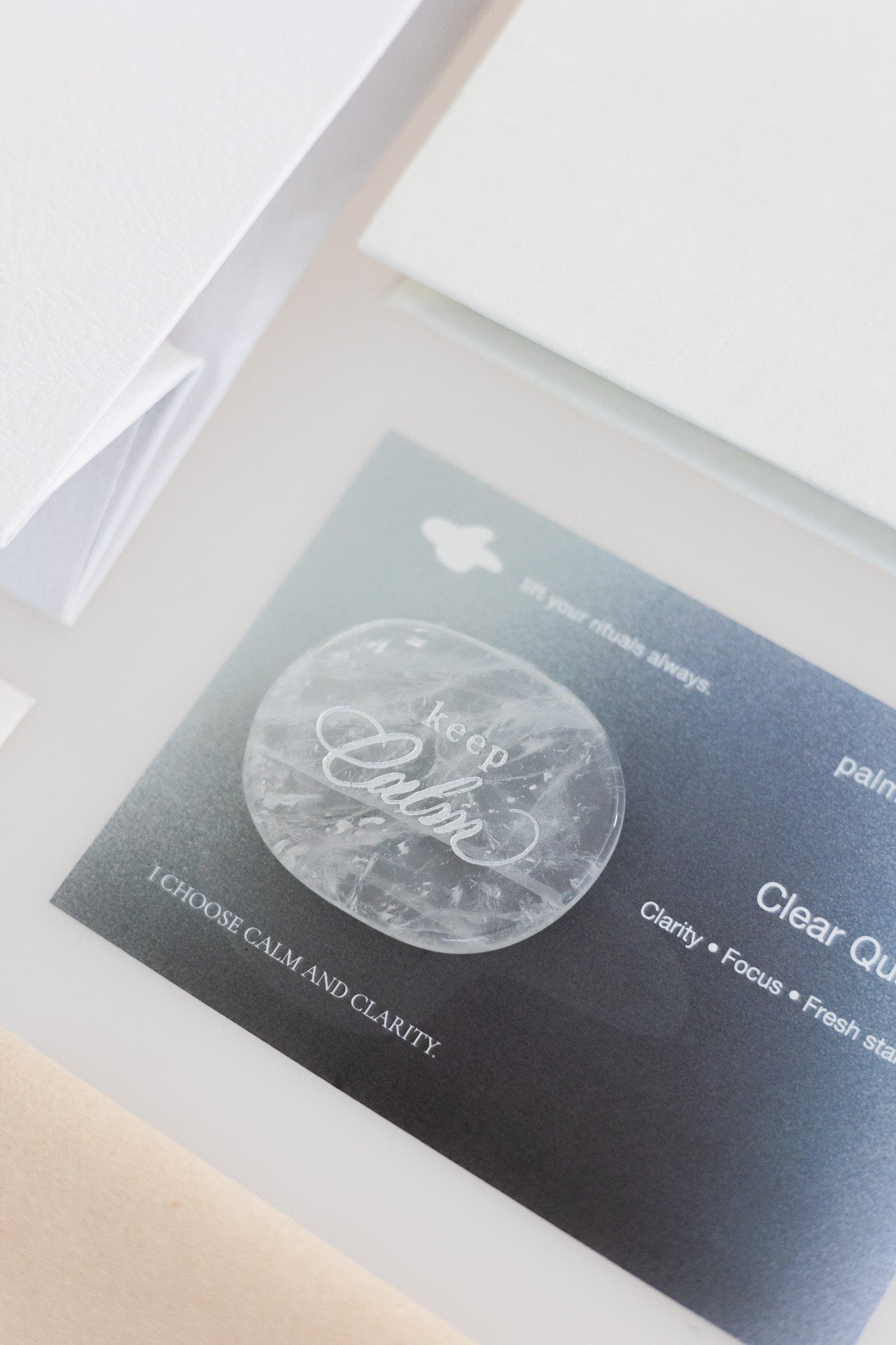 RESET • Palm Stone Ritual Set