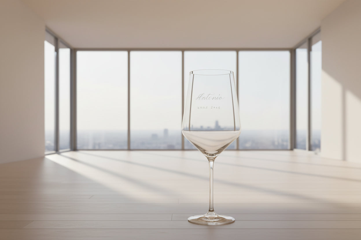 Toast |  Hand-engraved Glasses Gift Set