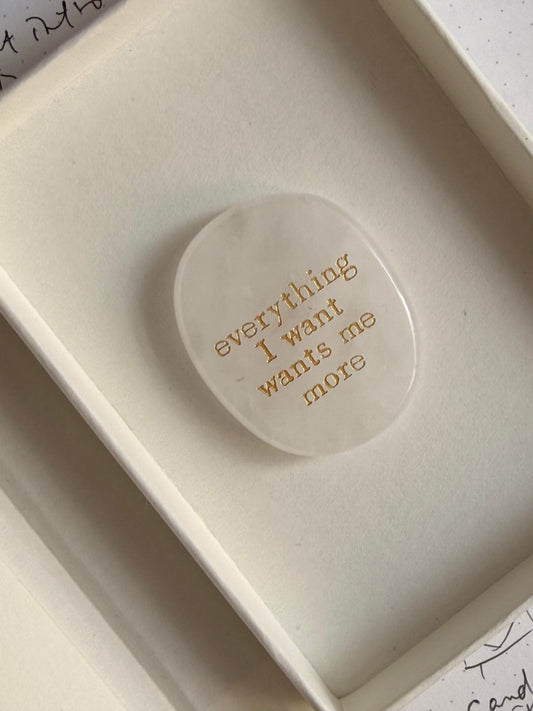 Lyra BLESSING | Palm Stone Set